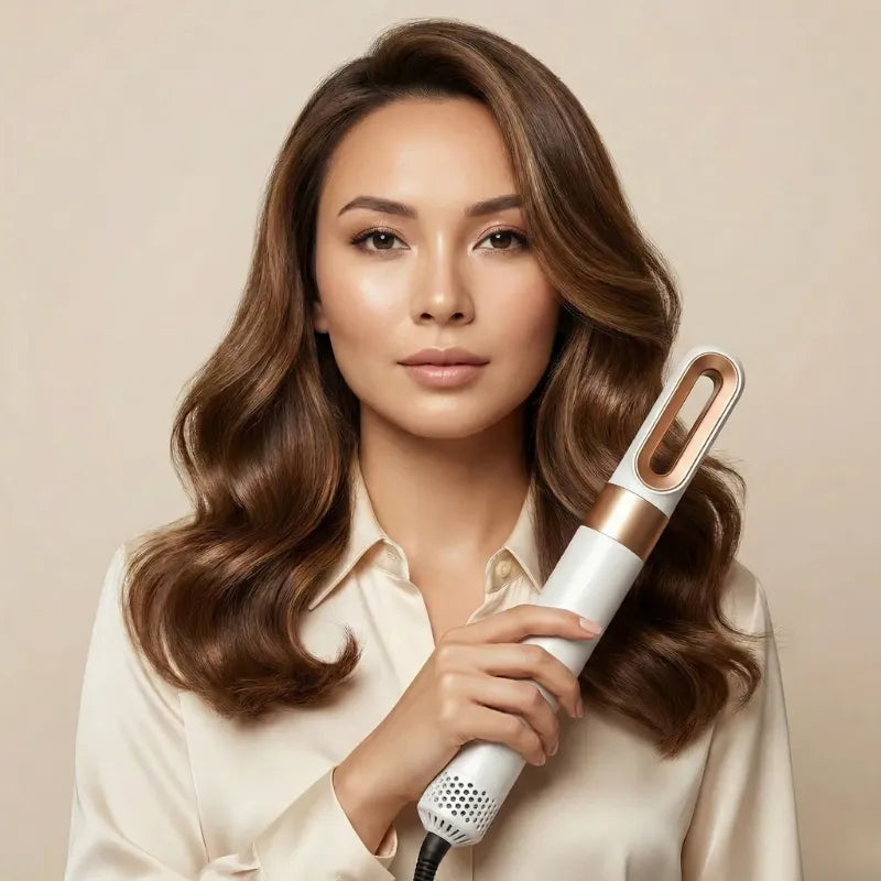 LUME Hair Pro – Escova Modeladora Profissional 5 em 1