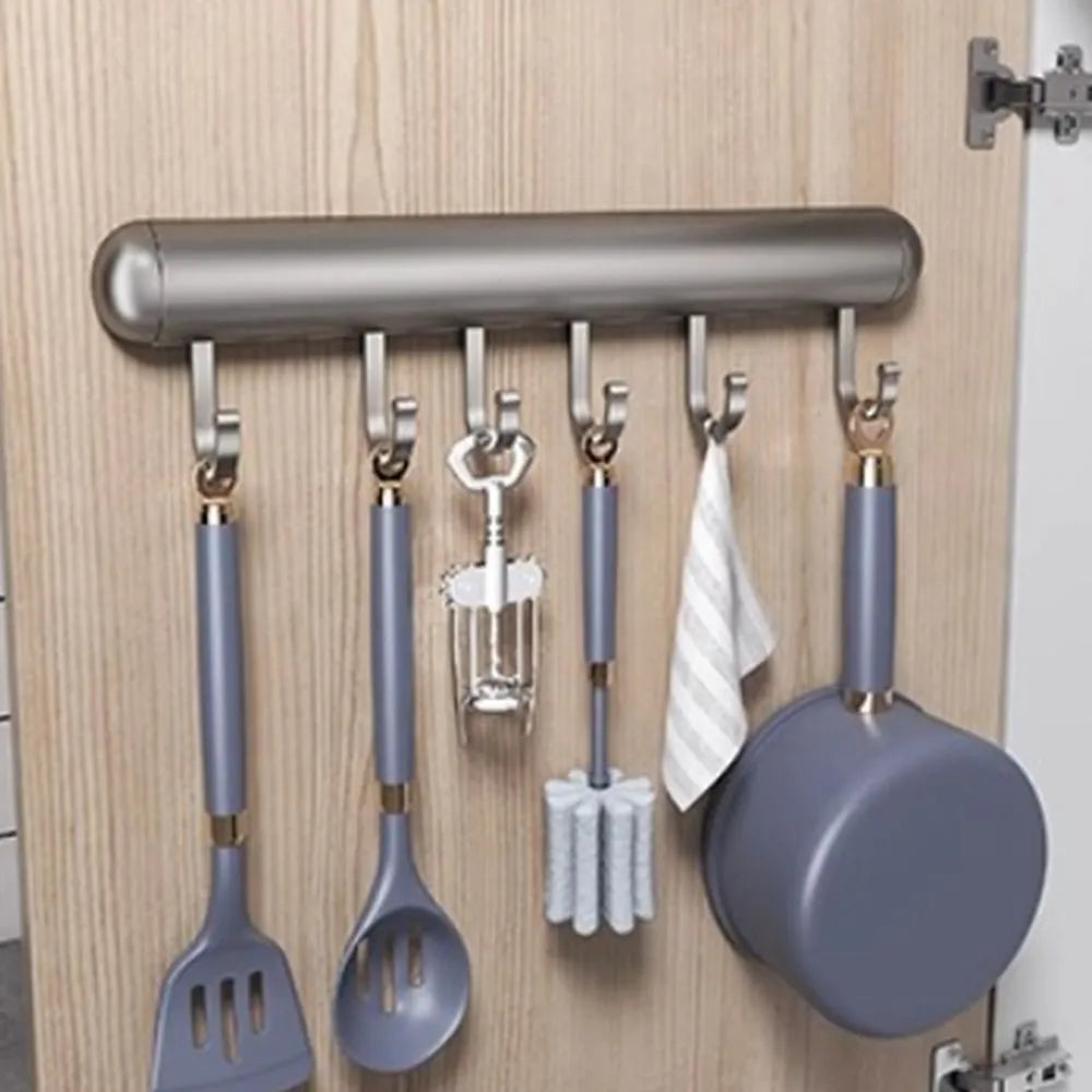 Prateleira de Cozinha com Ganchos