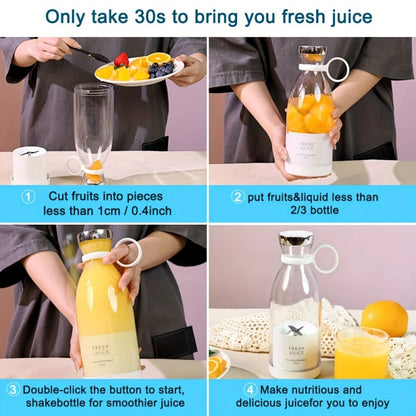 Espremedor portátil sem fio mini liquidificador de frutas - adequado para transportar