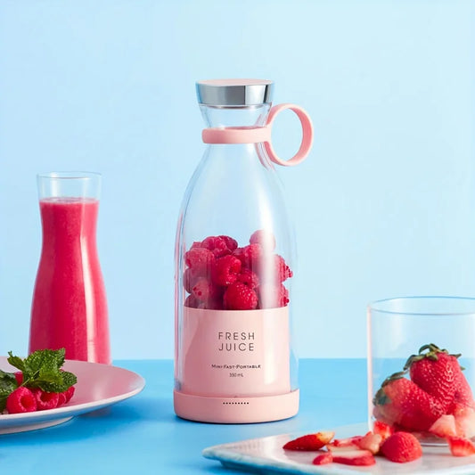 Espremedor portátil sem fio mini liquidificador de frutas - adequado para transportar