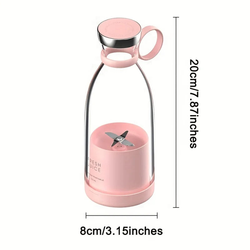 Espremedor portátil sem fio mini liquidificador de frutas - adequado para transportar